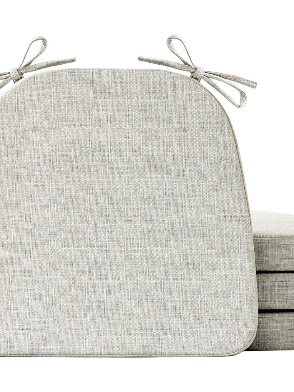 Chair Cushions for Dining Chairs Set of 4, Non Slip Kitchen Chair Pads, 17" x 16